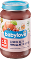 Früchte Erdbeere & Himbeere in Apfel ab dem 5. Monat  babylove