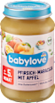 Brzoskwinie z marakują i jabłkiem od 5. miesiąca życia babylove