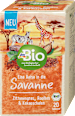 Eine Reise in die Savanne Zitronengras, Rooibos und Kakaoschalen Tee dmBio