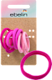 Haargummis rosa Farb-Mix ebelin