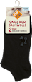 Sneaker Socken Baumwolle schwarz Gr. 39-42 (2 Paar) nur die