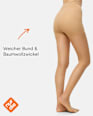 Strumpfhose Goodbye Laufmaschen Shape mandel Gr. 38/40 nur die