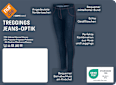 Treggings in Jeans-Optik blau Gr. 38/40 nur die