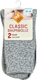 Classic Baumwolle Socken hellgrau meliert, Gr. 39-42 (2 Paar) nur die