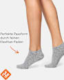 Sneakersocken grau Gr. 35-38 nur die