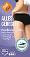 Periodenunterwäsche Alles Geregelt schwarz Gr. L 44-46 nur die