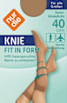 Kniestrümpfe Fit in Form amber onesize, 40 DEN nur die