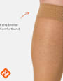 Knie Fit in Form Kniestrümpfe - Amber 40 DEN (1 Paar) nur die
