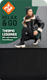 Leggings Thermo Relax & Go schwarz, Gr. 40/42 nur die