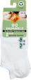 Bio Baumwolle Sneaker Socken weiß, Gr. 35-38 (2 Paar) nur die
