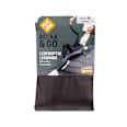 Relax & Go Lederoptik Leggins Damen braun, Gr. 40/42 nur die