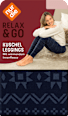 Relax & Go Kuschel Leggings winterblau, Gr. 44/46 nur die