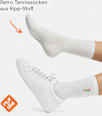 Socken mit Eis-Motiv weiß Gr. 35-38 nur die