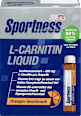 Течен L-карнитин с портокал, (7 x 25 ml) Sportness