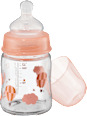 Steklenička s širokim vratom, z anatomskim cucljem proti kolikam iz silikona, 120 ml, več različic babylove