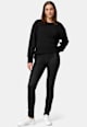 Relax & Go Treggings Jeans-Optik tiefschwarz, Gr. 40 - 44 nur die
