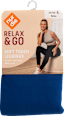 Relax & Go Leggings Soft Touch blau, Gr. 44 - 46 nur die