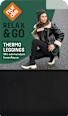 Relax & Go Thermo Leggings schwarz, Gr. 36/38 nur die
