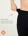 Leggings Soft-Touch schwarz Gr. 40/42 nur die