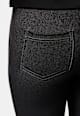 Relax & Go Treggings Jeans-Optik tiefschwarz, Gr. 40 - 44 nur die