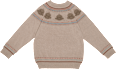Anouk Pullover aus Strick mit Raglanärmeln & Affi-Muster, beige, Gr. 98 Anouk natubini