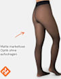 Strumpfhose warm & transparent strapazierfähig schwarz Gr. 40/44, 80 DEN nur die
