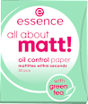 Mattierendes Papier All About Matt! Oil Control Paper essence