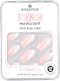 Künstliche Nägel French Manicure Click & Go Nails 02 Babyboomer Style essence