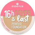 Foundation Make-Up 16h Cover & Last Powder 12 Brown Sugar essence
