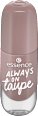 Nagellack Gel Nail Colour 37 Always On Taupe essence