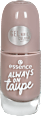 gel nail colour lak za nokte – 37 Always on Taupe essence