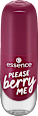 Lakier do paznokci Gel nail colour 20 Please Berry Me essence