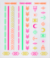 Nagelsticker Neon Vibes essence