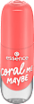 Nagellack Gel Nail Colour 52 Coral Me Maybe essence