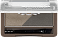 Set na úpravu obočia Brow Powder - 020 Ash Brown CATRICE