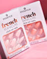 French Manicure Chlick-On Nails essence