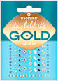 Stay bold, it's GOLD nail sticker essence