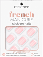 Click-on french unghii false 01 Classic French essence