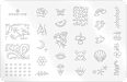 Nagelschablone Nail Art Stampy Designs essence