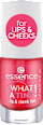 Lícenka a farba na pery WHAT ATINT! 02 Coral Sunset essence