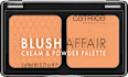 Paletka líceniek Blush Affair Cream & Powder - 030 Absolute Apricot CATRICE