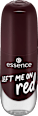 Nagellack Gel Nail Colour 72 Left Me On Red essence