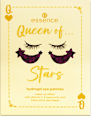 Augenpads Hydrogel Queen of... Stars 01 Be The Shining Star Of The Game (1Paar) essence