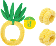 Haarband & Handgelenkbänder Juicy Bomb Party 01 Pineapple Party essence