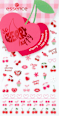 Nagelsticker So Cherry Happy Cherry Scented 01 With Extra Cherries, Please essence