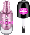 satin CHROME lak za nokte-  02 Artificial Pinktelligence essence