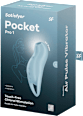 Masażer intymny Pocket Pro 1, niebieski Satisfyer