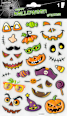Sticker, Halloween, 1 Bogen Dekorieren & Einrichten