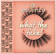 Sztuczne rzęsy What the fake! False Lashes 01 Dramatic Volume essence