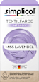 Textilfarbe intensiv Miss Lavendel Simplicol